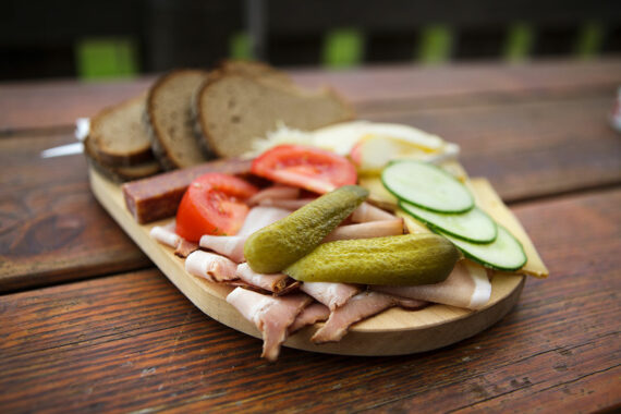 Almfrühstück auf der Ranstlalm, Flachauwinkl