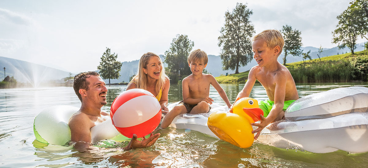 Badesee Flachau - Ausflugsziel im Salzburger Land