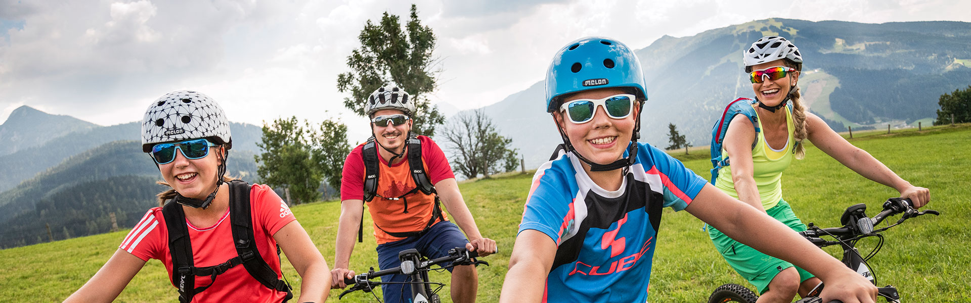 Mountainbiken im Sommerurlaub in Flachau